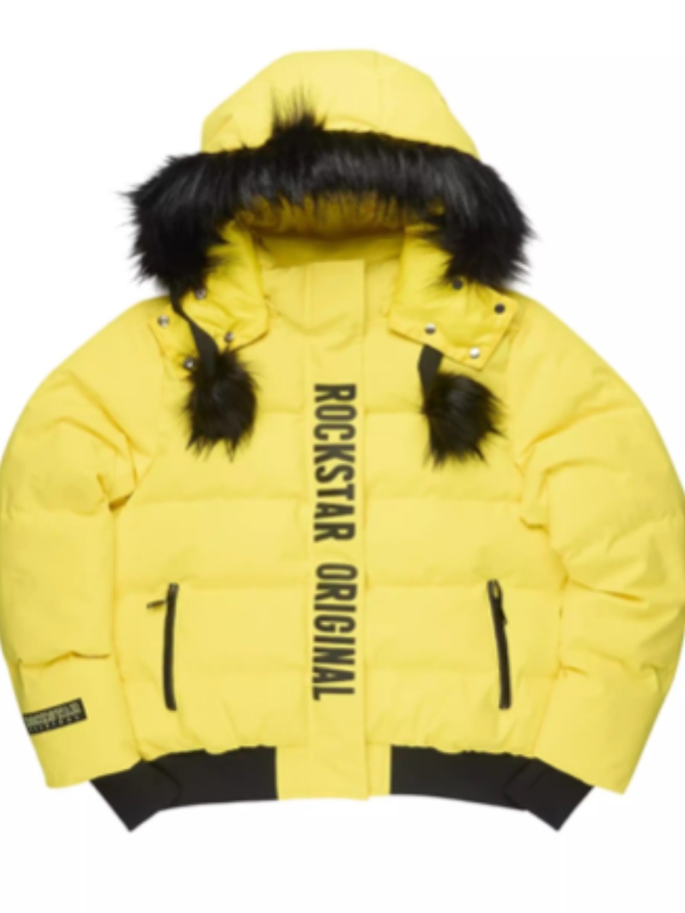 Keoni Yellow Ouffer Jacket S